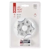Lampka nocna LED do gniazdka, 90 lm, czujnik ruchu PIR, 3 × AA, biała, EMOS P3310K