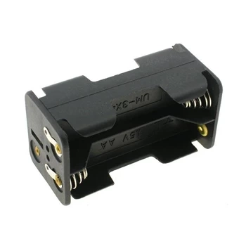 Koszyk baterii AA x4 kwadratowy