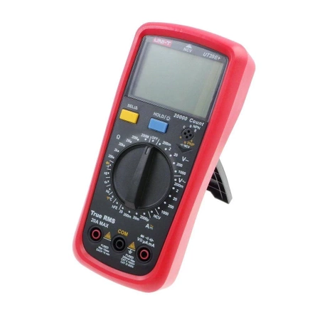 Miernik 19999 [V, A, om, F, Hz, temp] TRMS, NCV, Uni-T UT-39E+
