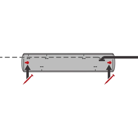 Listwa zasilająca Primera-Line 10 gniazd, 2m, włącznik x2, 3G1.5, srebrny
