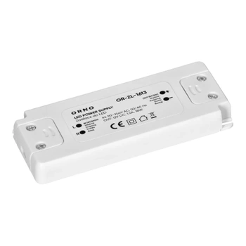 Zasilacz do taśm LED 12 V DC, 18 W, 1,5 A, montaż natynkowy, ORNO 1613