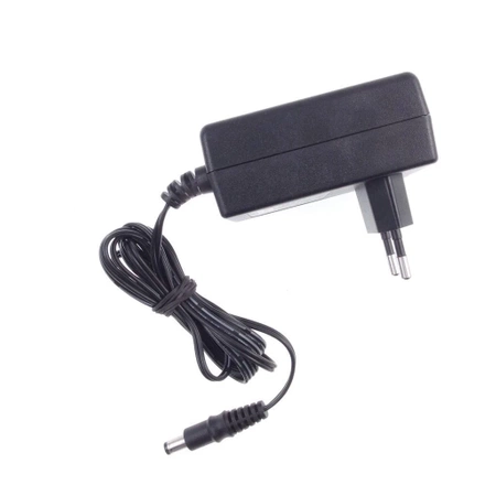 Zasilacz impulsowy 12 V DC, 1,5 A, 18 W, wtyk DC 2,1/5,5 mm, prosty