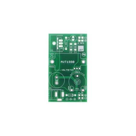 Regulowany zasilacz do płytek stykowych (nie zawiera płytki stykowej), PCB do projektu AVT1990