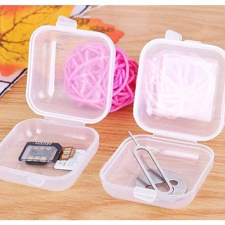 Organizer 3.5x3.5x1.8cm, zamykany pojemniczek OR208