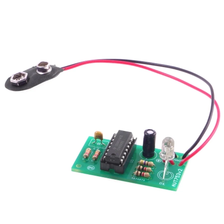 Wielokolorowy gadżet LED RGB na CMOS 4060 - KIT AVT 753