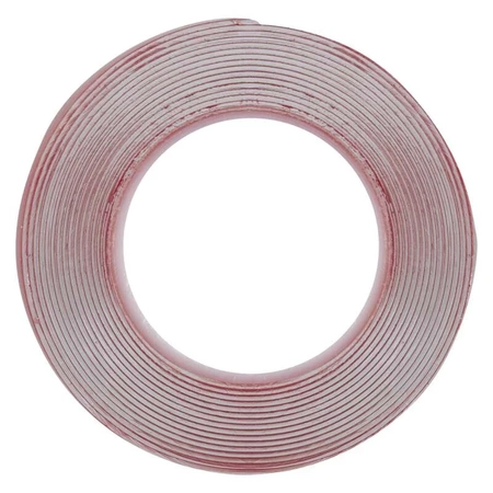 Akrylowa taśma dwustronna 12mm, długość 3m, udźwig 2 kg/30 cm