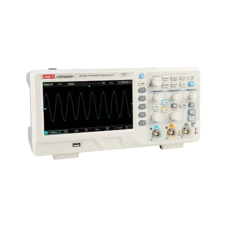 Oscyloskop dwukanałowy 100MHz, UniT UTD2102CEX+