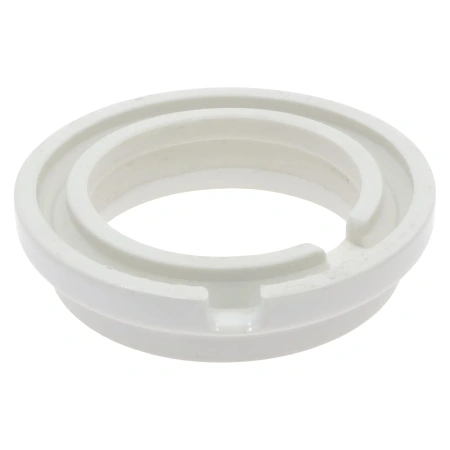 Ramka ceramiczna pojedyncza biała do włączników i gniazd natynkowych Ceramic Loft