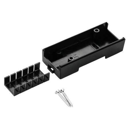 Obudowa modułowa na szynę DIN Z103, 34,4 × 88,8 × 62,8 mm, ABS V0, czarna, Kradex