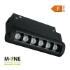 Reflektor szynowy magnetyczny liniowy regulowany 6W 480lm 4000K czarny M-LINE