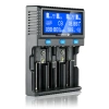 Ładowarka do 4 ogniw cylindrycznych i 2 akumulatorów 9 V, Li-ion, LiFePO4, Ni-MH, everActive UC-4200