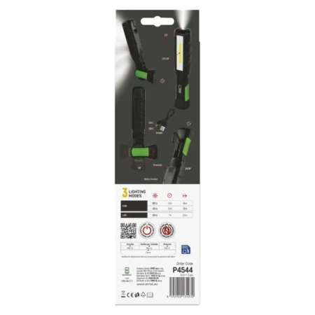 Lampa warsztatowa LED akumulatorowa, 800 lm, dioda COB, 2000 mAh, funkcja powerbanku, IP54, EMOS P4544