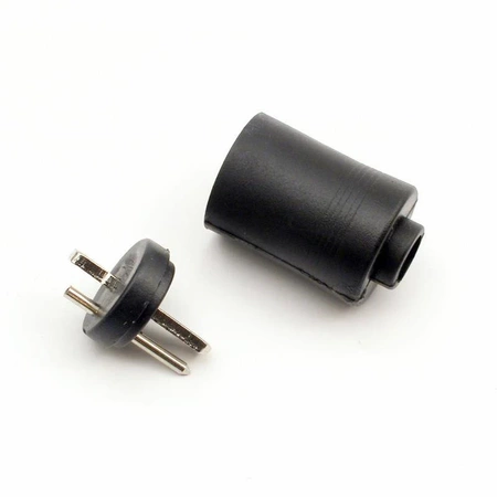 Wtyk głośnikowy lutowany