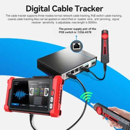 Tester CCTV Noyafa NF-IPC728HSO