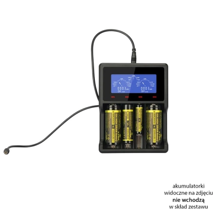 Ładowarka akumulatorów Li-Ion 18650 i innych, Xtar VC4