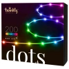 Twinkly Dots 200, dekoracyjne oświetlenie LED RGB 10m transparenty przewód
