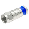 Wtyk F na kabel RG6 kompresowany TUS-02