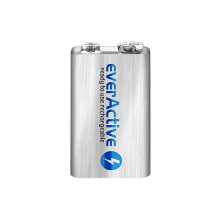 Akumulator 9V Ni-MH 250mAh, 6F22, ready to use