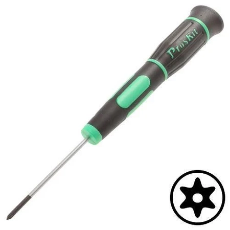 Wkrętak precyzyjny TORX z otworem T8H, ProsKit SD-081-T8H