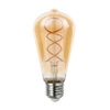 Żarówka LED E27 Filament dimmable ST64 250lm 4W 2200K amber