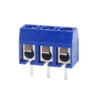 Złącze śrubowe do druku, 3 pola, raster 5mm, wysokość 10mm, 300V / 15A, 2,5mm², Degson DG301