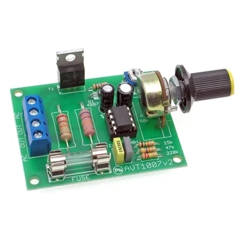 Regulator obrotów silnika elektrycznego - zlutowany KIT AVT 1007