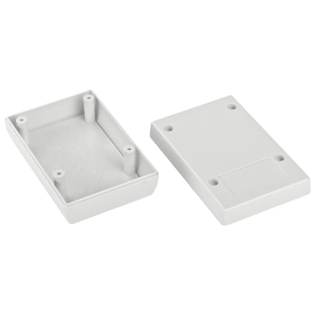 Obudowa 63x97, h=30mm, jasna, Z119