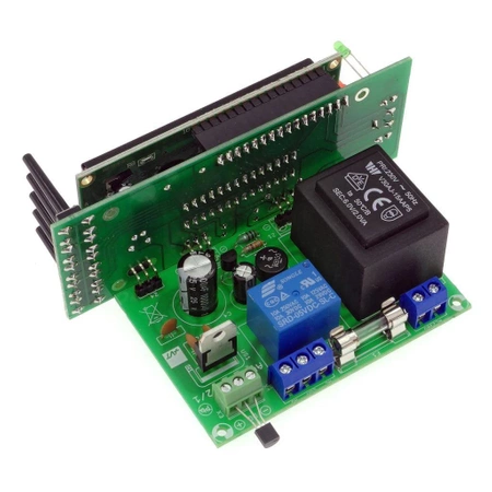 Regulowany termostat cyfrowy - zlutowany KIT AVT 3025