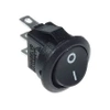 Przełącznik ON-ON bistabilny SPDT 3A 250V, czarny