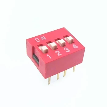 Przełącznik DIP-SWITCH 4-sekcyjny ON-OFF do konfiguracji PCB