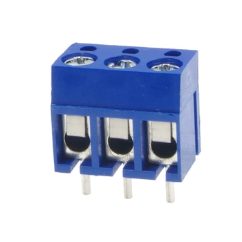 Złącze śrubowe 3 pola, raster 5, h=12.5mm