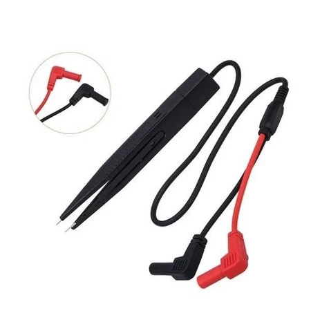 Pęseta do pomiaru elementów SMD - przewód pomiarowy do multimetru