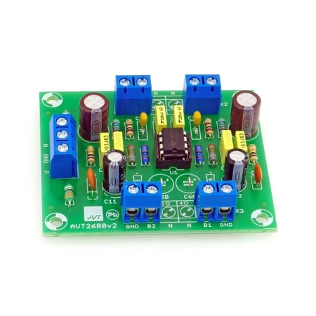 Przedwzmacniacz gramofonowy RIAA - KIT AVT 2680