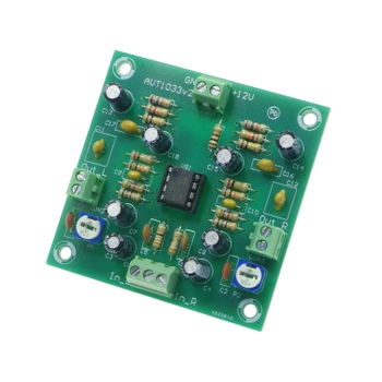 Przedwzmacniacz mikrofonowy - zlutowany KIT AVT 1033