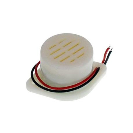 Buzer piezoelektryczny z generatorem 3-24V DC z przewodami 30x24mm
