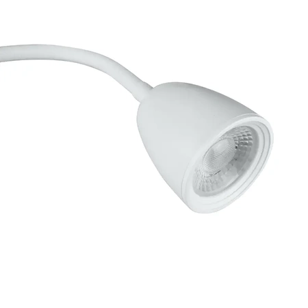 Lampka LED z klipsem biała, 4W, 420lm, zasilanie 230V