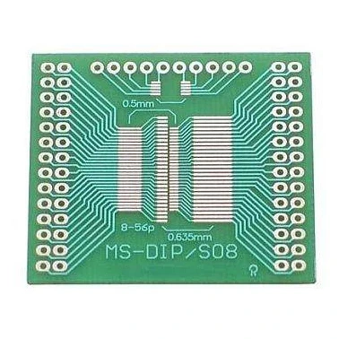 Adapter SMD SSOP i TSSOP SSOP8–SSOP56 i TSSOP8–TSSOP56 na raster 2,54 mm MS-DIP/SO8