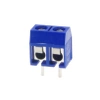 Złącze śrubowe do druku, 2 pola, raster 5mm, wysokość 10mm, 300V / 15A, 2,5mm², Degson DG301