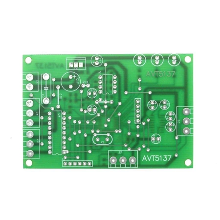 Sterownik silnika krokowego z interfejsem MODBUS, PCB do projektu AVT5137