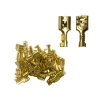 Konektor płaski żeński nieizolowany 6.3mm 2.5mm² - nasuwka - 10szt