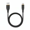 Kabel USB-A - USB-C, 2,4 A, 1 m, czarny, Miccell, MIC-004036