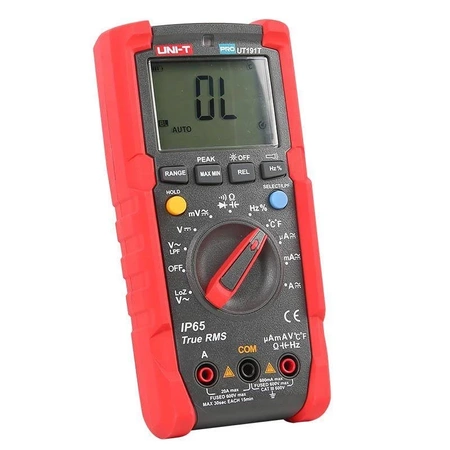 Miernik uniwersalny 6000 TrueRMS, IP65, Uni-T PRO UT191T