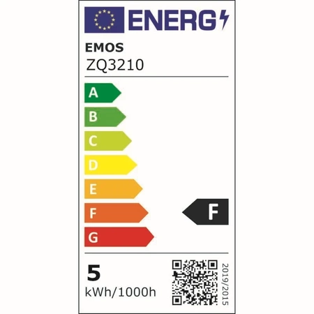 Żarówka LED E14 4W 330lm b. ciepły, bańka mleczna. świeca