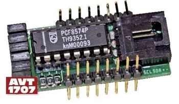 DIO_Expander - moduł ekspandera portów dla AVTduino - KIT AVT 1707