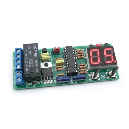 Programowany, cykliczny przekaźnik czasowy - KIT AVT 1820