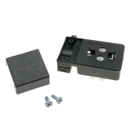 Kostka elektryczna 3-polowa w obudowie 250 V~ 10 A, raster 10 mm, KOSTKA1