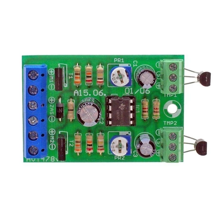 Regulator obrotów wentylatorów 12V - KIT AVT 478