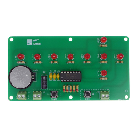 Energooszczędna bezprzewodowa strzałka LED zasilana z baterii CR2032 - KIT AVT 6055