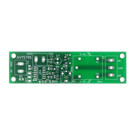Generator pojedynczego impulsu - PCB do projektu AVT 5795
