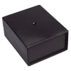 Obudowa uniwersalna z panelami bocznymi 90,0 mm × 110,0 mm × 49,0 mm z PS, kolor czarny Z5A KRADEX